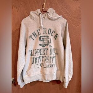 Vintage Champion Slippery Rock University  Crewneck Sweatshirt Gray Vtg‎ Size M